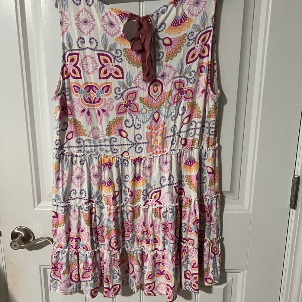 Matilda Jane Multicolor Patterned Tank Top - Picture 4 of 9